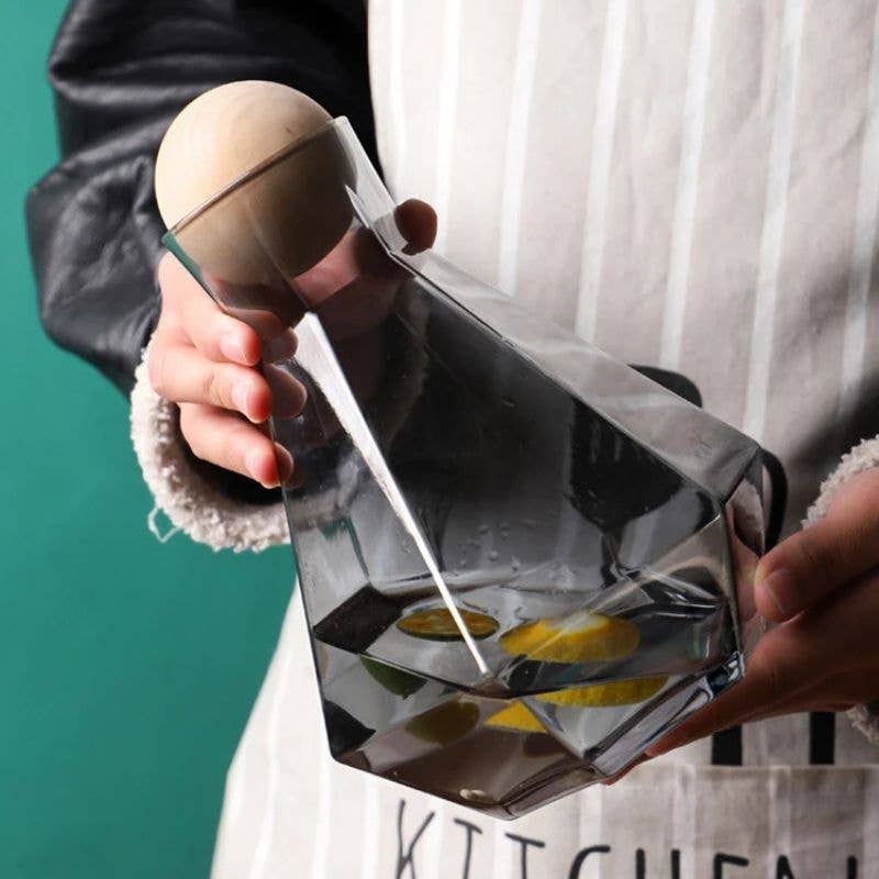 Kiyo Home - Wholesale Drinking Glass/Cup - Glass Drinkware 5-Piece Set | Hexagonal Glassware Set19