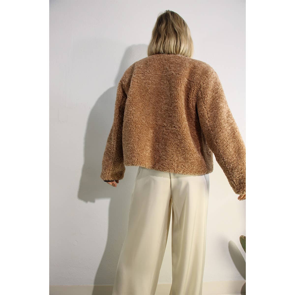 BROWN TONE TEDDY BEAR JACKET  for wholesale on Faire10