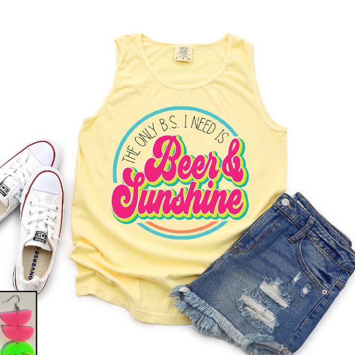 Southern Attitude Designs Inc - Wholesale Tank Top - Women's - Only BS I Need0