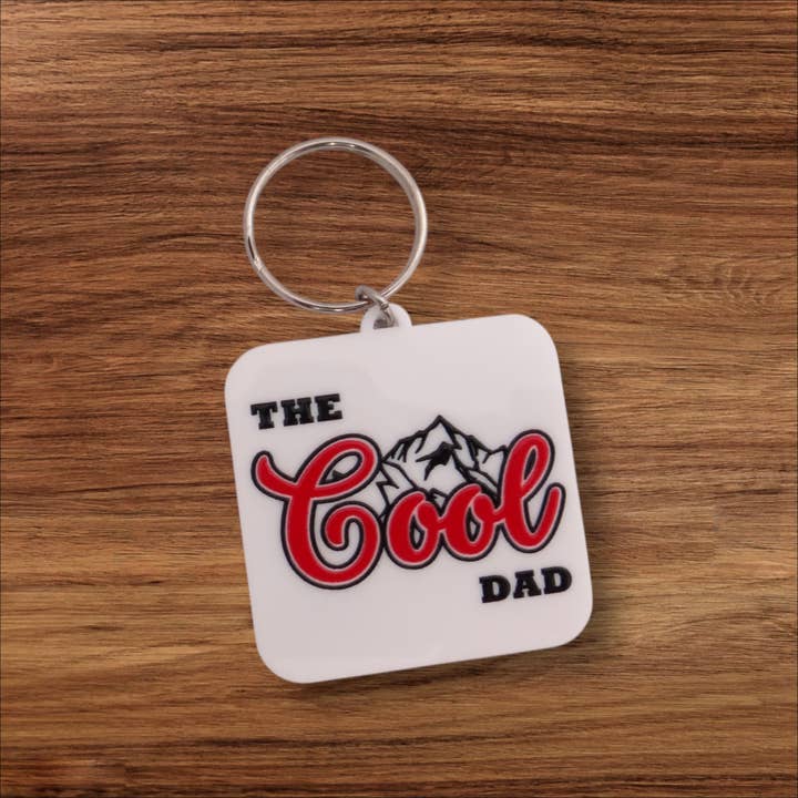 Happyink.co - Wholesale Keychain - Men's - The Cool Dad Keychain, Keychain for Dad, Men's Keychain1