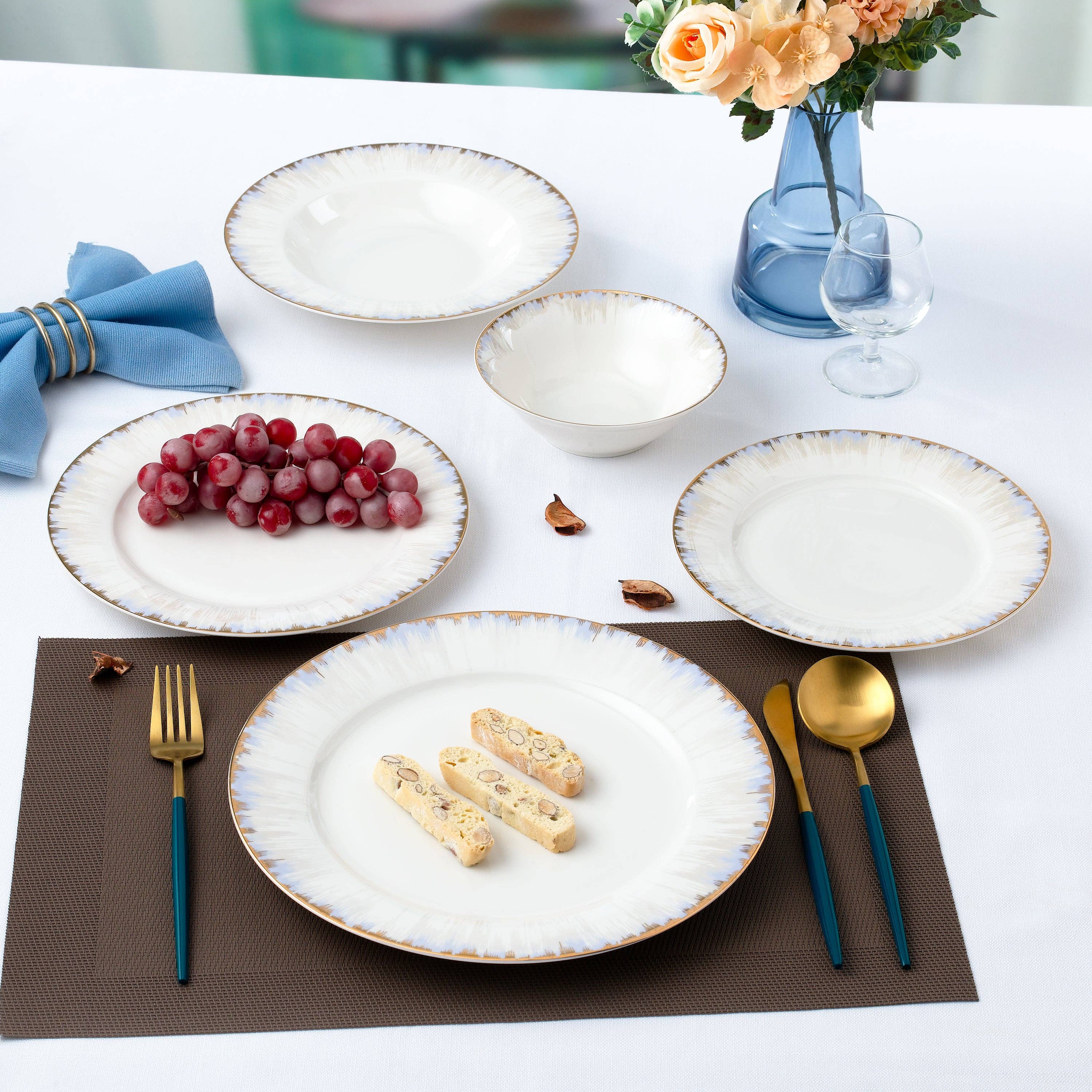 Gifts Plus - Wholesale Dinnerware Set - "Sophie" G2391G-20B (Case Pack 2)5