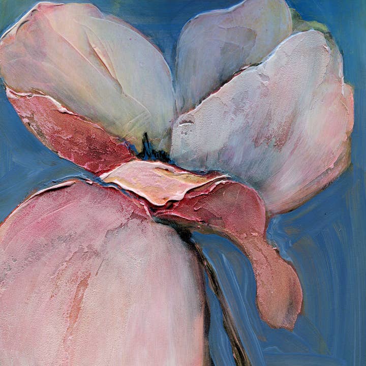 Poppy Portrait V - Fine Art Print for wholesale by Denise Souza Finney Paintings
