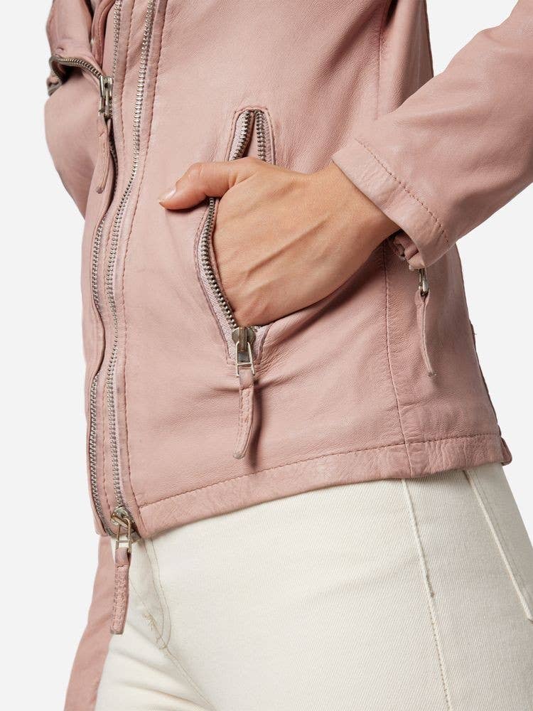 Ricano - Wholesale Motorjack - Dames - Foxy leren damesjack van premium lamsleer13