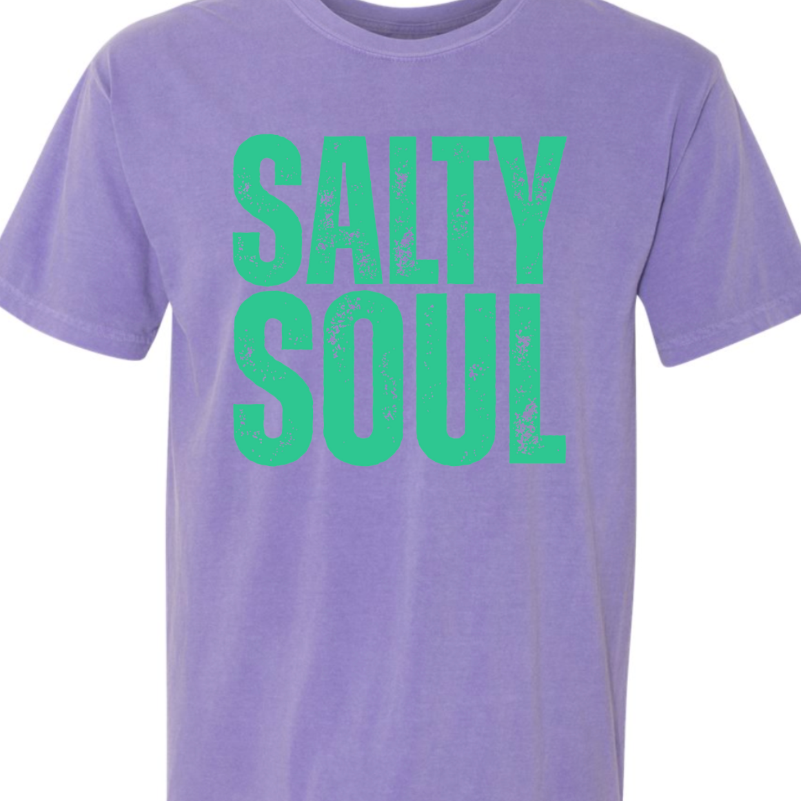 Kiki's Boutique - Wholesale Screen Printed T-Shirt - Women's - Salty Soul Comfort Color Tee 8