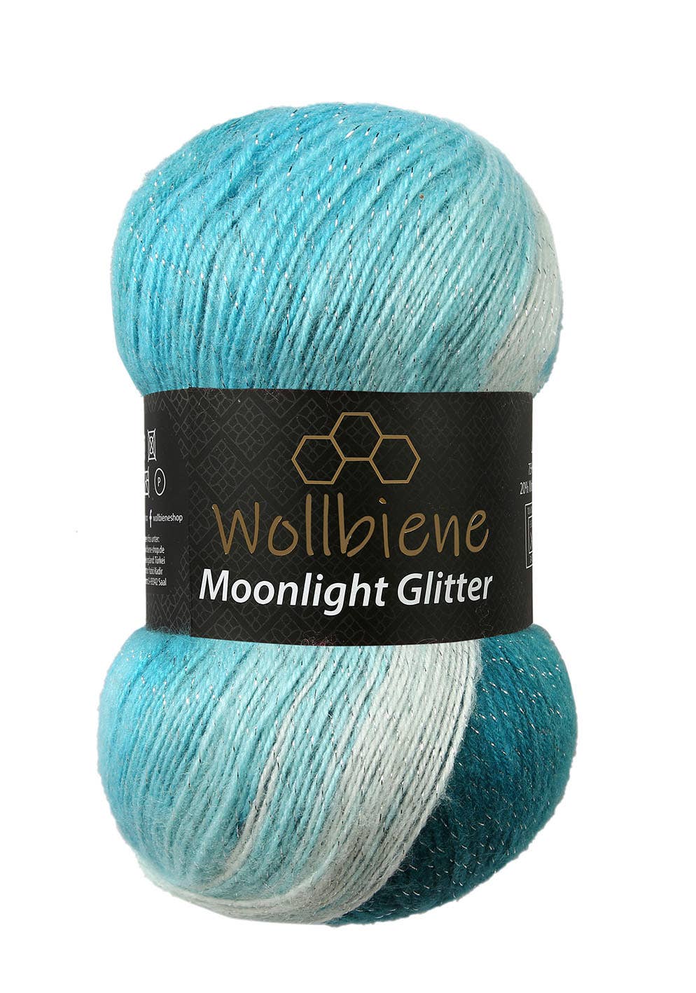 Wollbiene - Wholesale Yarn - woolen bee moonlight glitter batik crochet knitting wool8