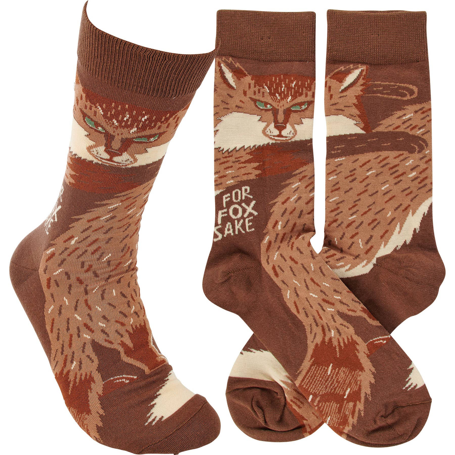 Primitives by Kathy - Wholesale Socks - Unisex - For Fox Sake Socks0