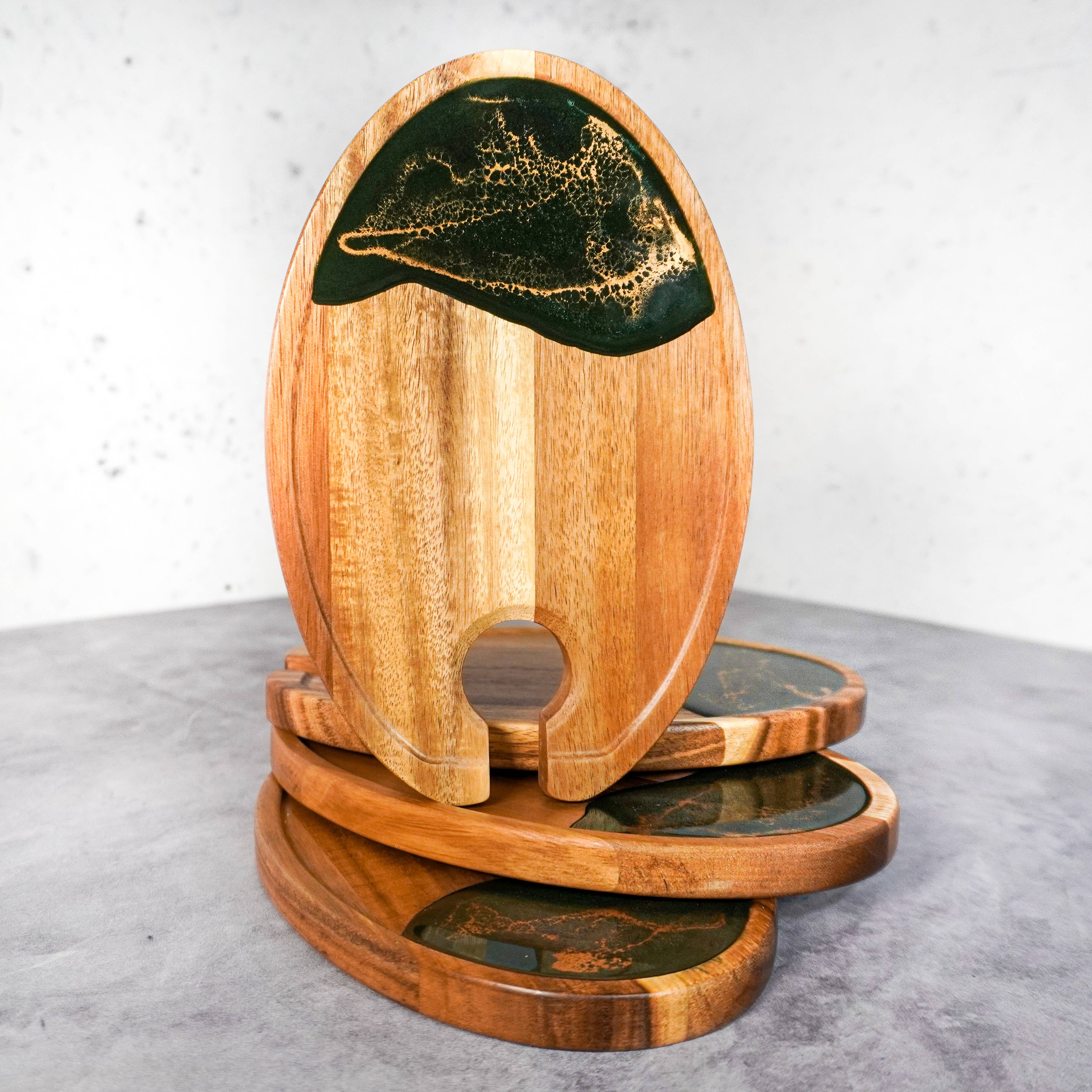 Lynn & Liana Designs - Wholesale Appetizer Serveware - (Case pack of 4) Wine & Appetizer Trays NO TARIFFS!0