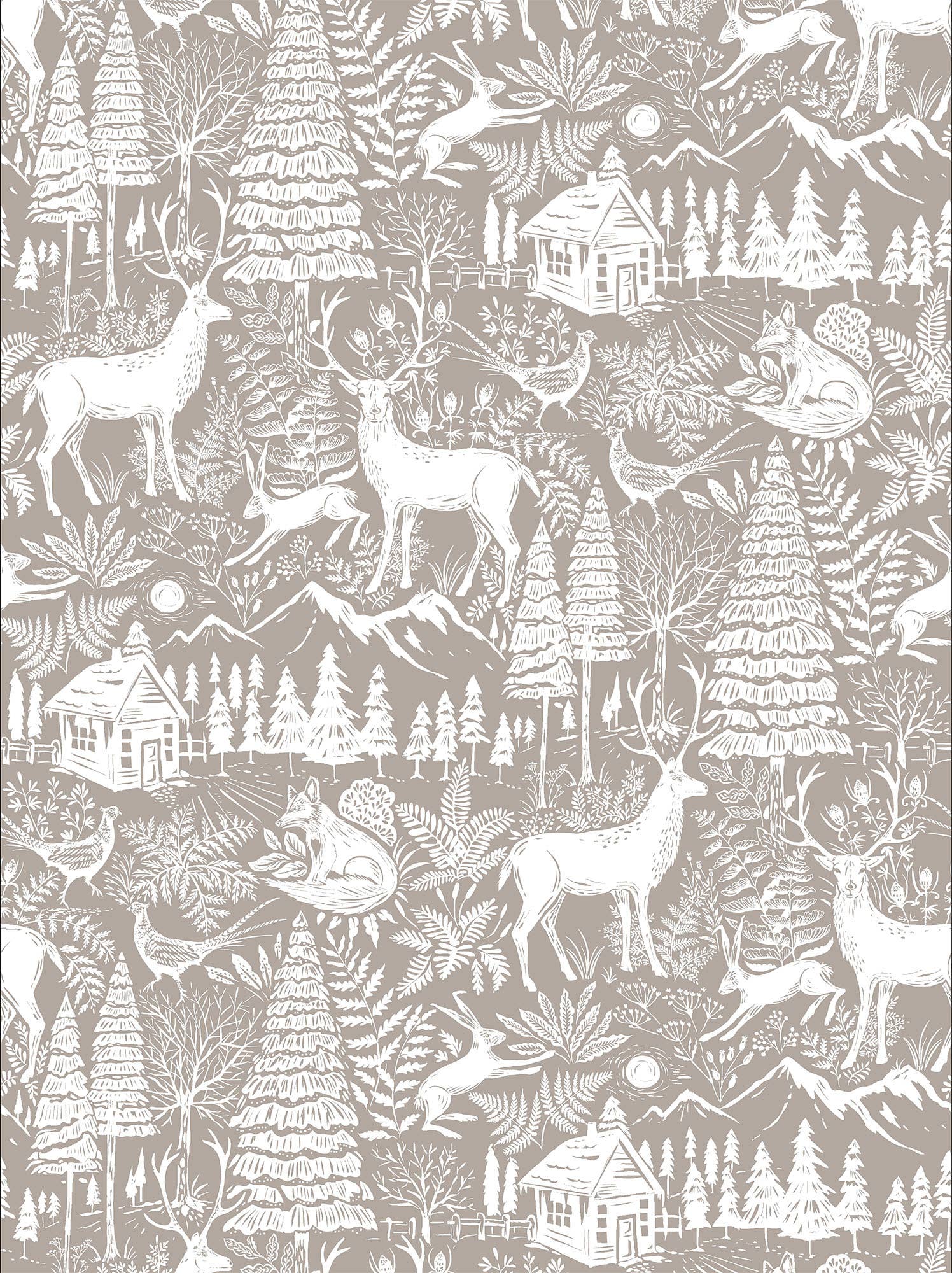 Maison Lorrain - Wholesale Tea Towel - Foret Lin - Linge a vaisselle / Tea Towel Forest Linen1