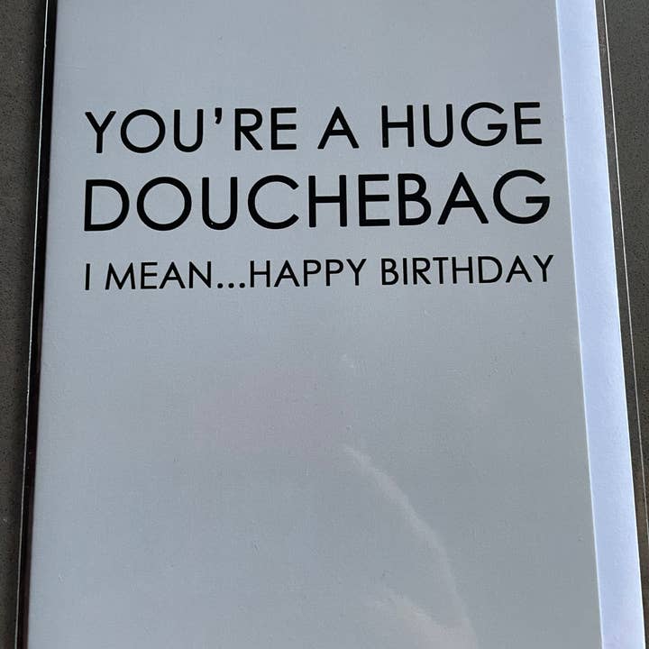 Du bist ein riesiger Mistkerl für den Großhandel von Chart Design