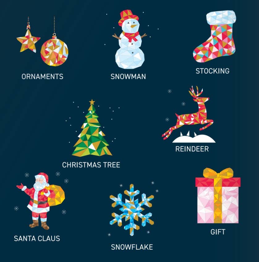 Wellspring - Wholesale Coloring & Activity Book - Kids & Baby - Activity Book - My Sticker Paintings: Christmas1