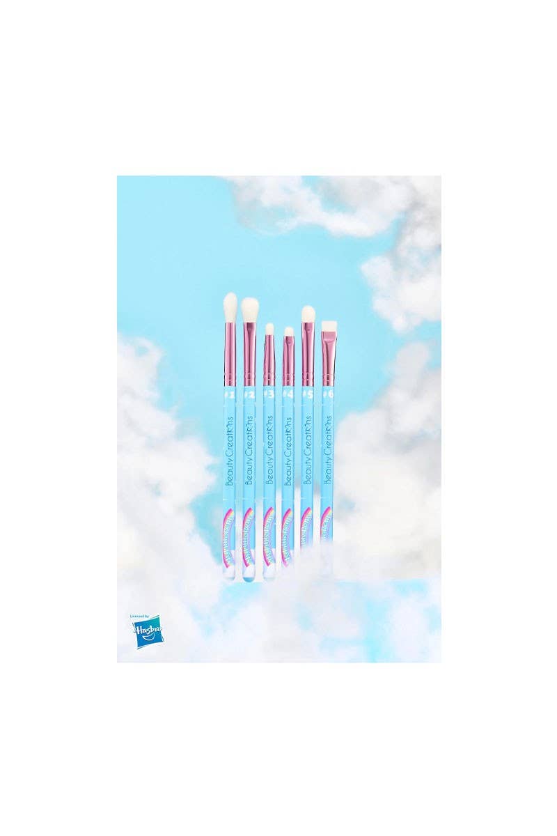 PINEAPPLE Beauty – conjunto de escovas de maquilhagem por atacado – Conjunto de pincéis para olhos Beauty Creations MLP-BS My Little Pony Rainbow - 3 unidades2