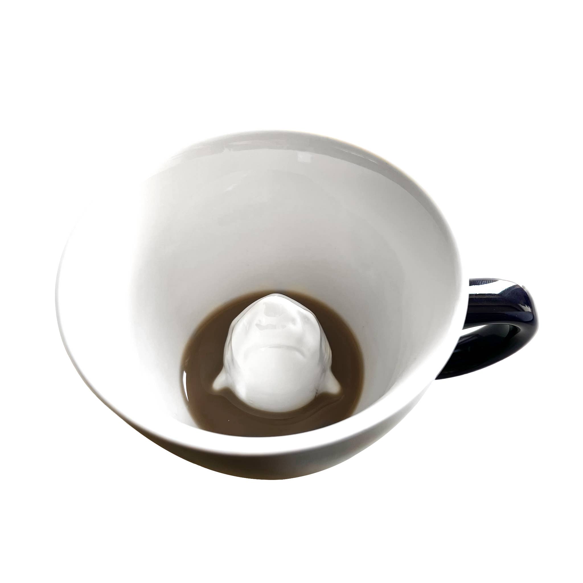 Marineblå Hvidhaj | Keramisk overraskelseskrus (11 oz. marineblå) for engroshandel på Faire0