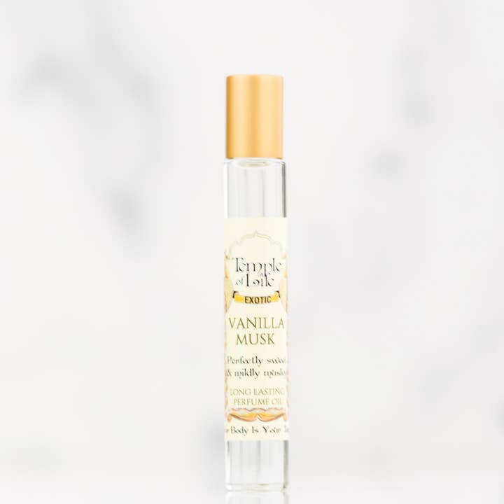 Temple of Life Oils & Perfumes - Wholesale Roll-On Fragrance - Exotic Perfume Oil | Vanilla Musk | Gourmand Perfumes