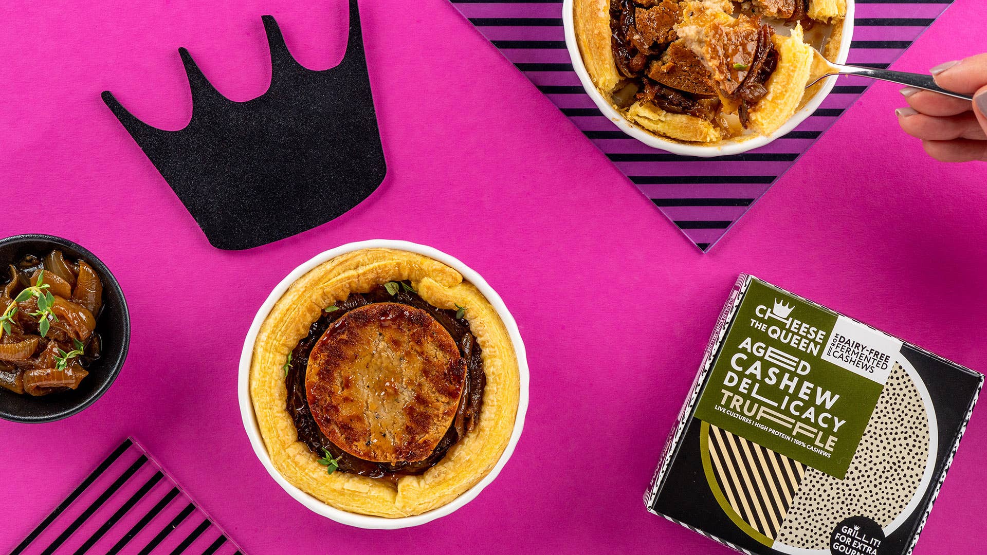 CHEESE THE QUEEN - Wholesale Cheese - Truffle /ethical/ 'Cheese the Queen' Aged Cashew Delicacy5