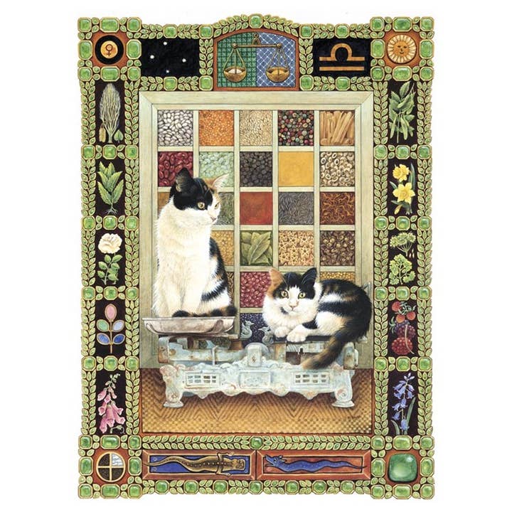 Natural Partners Limited – wholesale Everyday greeting card – Greeting Card Libra - Clea and Lily