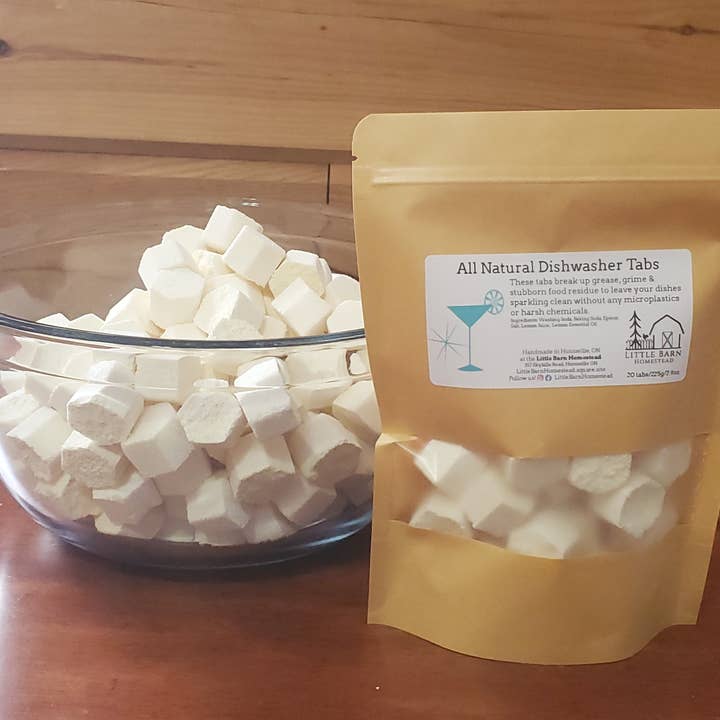 Little Barn Homestead Bath and Body - Vente Produit vaisselle - Pastilles pour lave-vaisselle entièrement naturelles faites à la main4