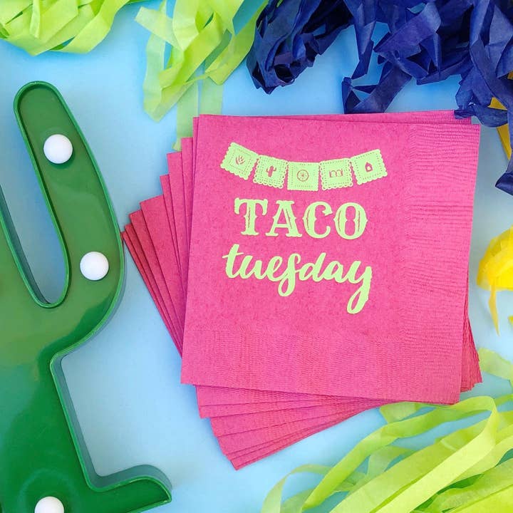 Taco Tuesday Servetter för wholesale av Suburban Soiree