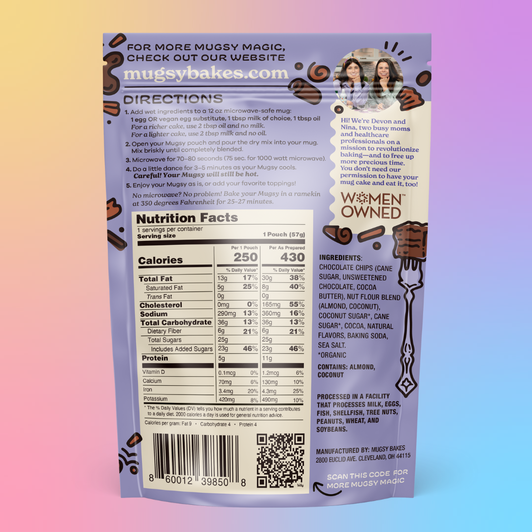 Mugsy Bakes - Wholesale Cake Mix - 4 Flavor Mugsy Starter Pack (16 Count)6