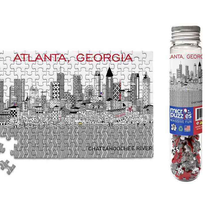Atlanta Skyline minipuzzel voor wholesale door Beyond Cushions Corporation
