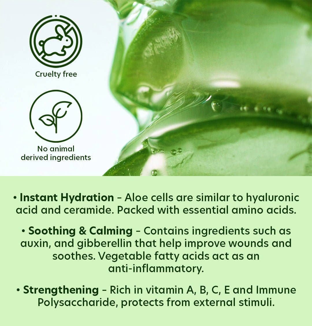 VIAI Beauty - Wholesale Aloe Spray/Cream - NATURE REPUBLIC Mild & Moisture Aloe Vera Watery Gel6