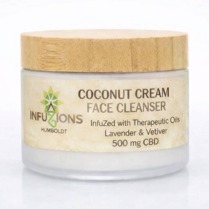 Coconut Cream Face Cleanser for wholesale by Humboldt InfuZions
