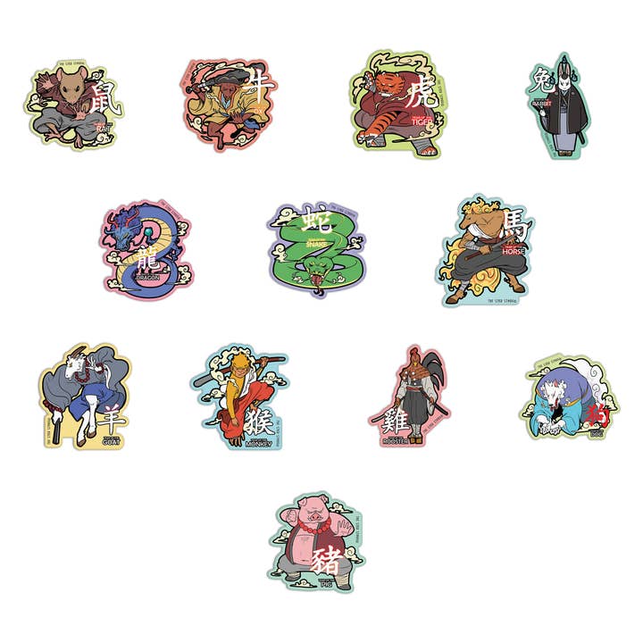 Pacote de Autocolantes do Zodíaco por atacado de Girls Printing House