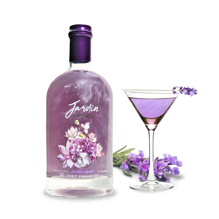 JARDIN PREMIUM Lavender Mixer for Cocktails and Mocktails for wholesale by Jardin Infusion Florale