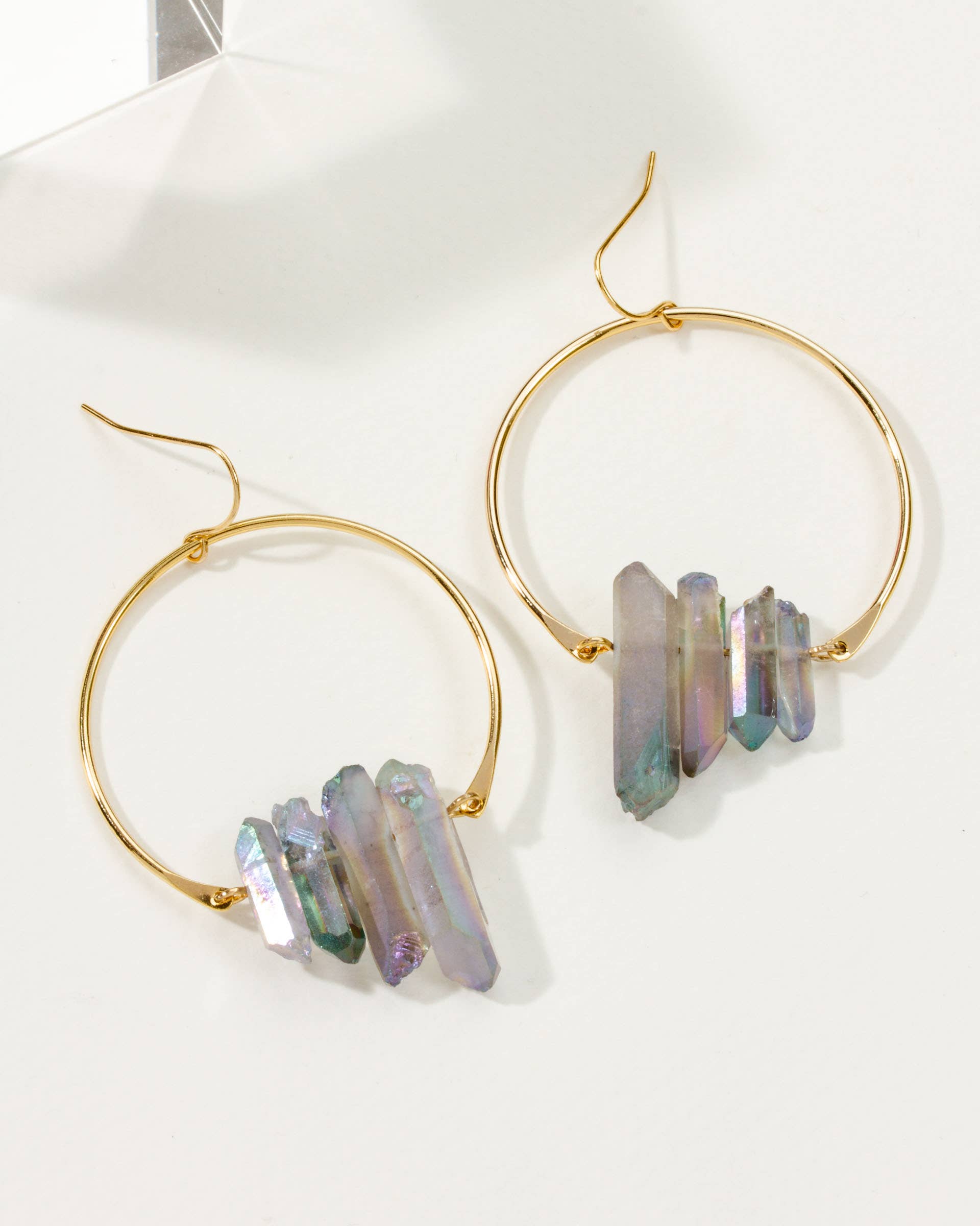 Luna norte hot sale quartz earrings