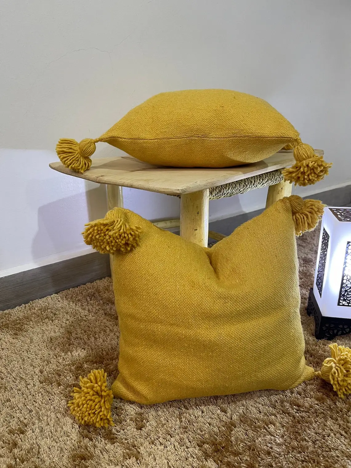 marrakeshop – wholesale Throw pillow cover – Moroccan Pillow Cushion With Pom Pom Tassel18