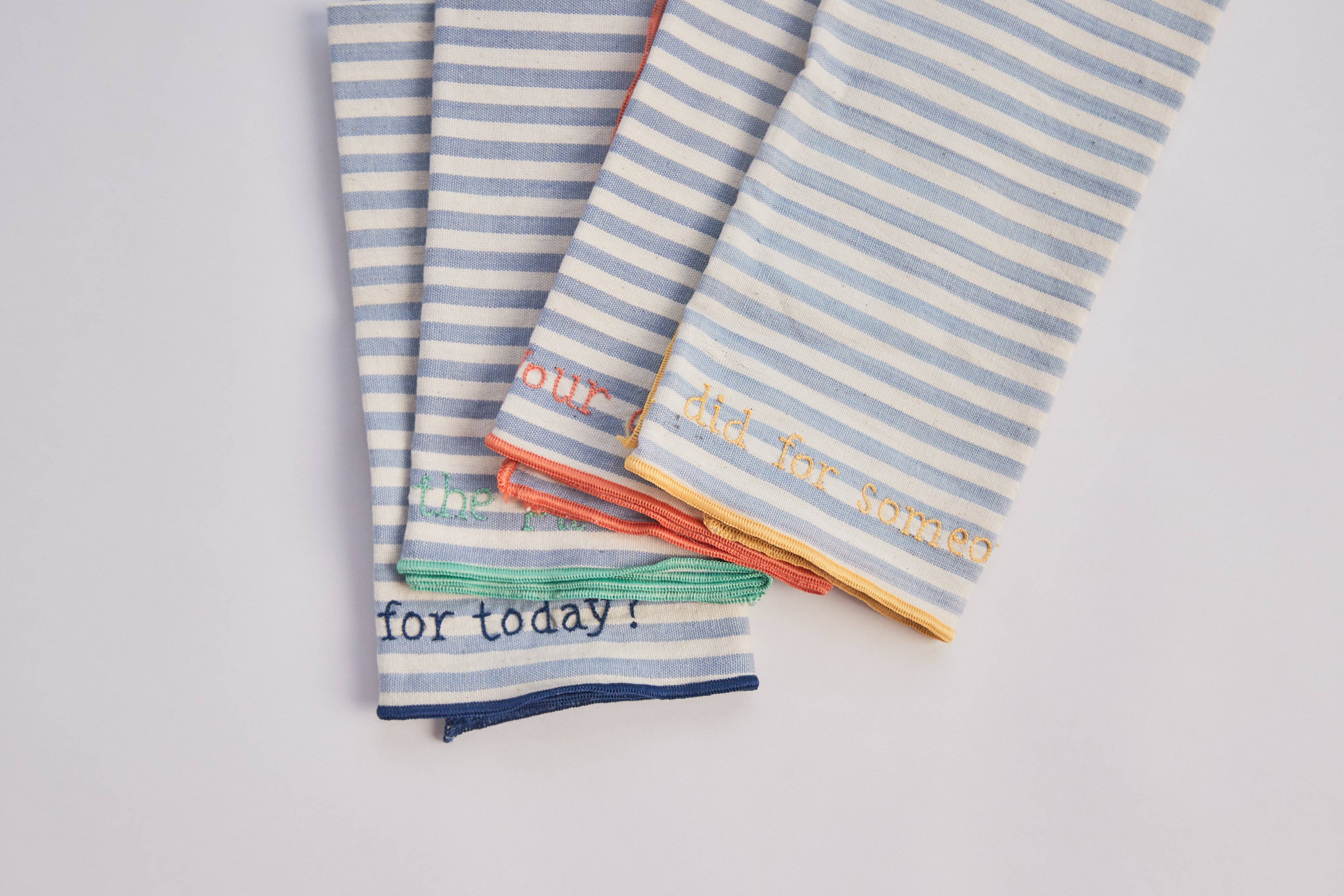 A Wilde Collective - Wholesale Dinner & Cloth Napkin - Handwoven Conversation Dinner Napkins0