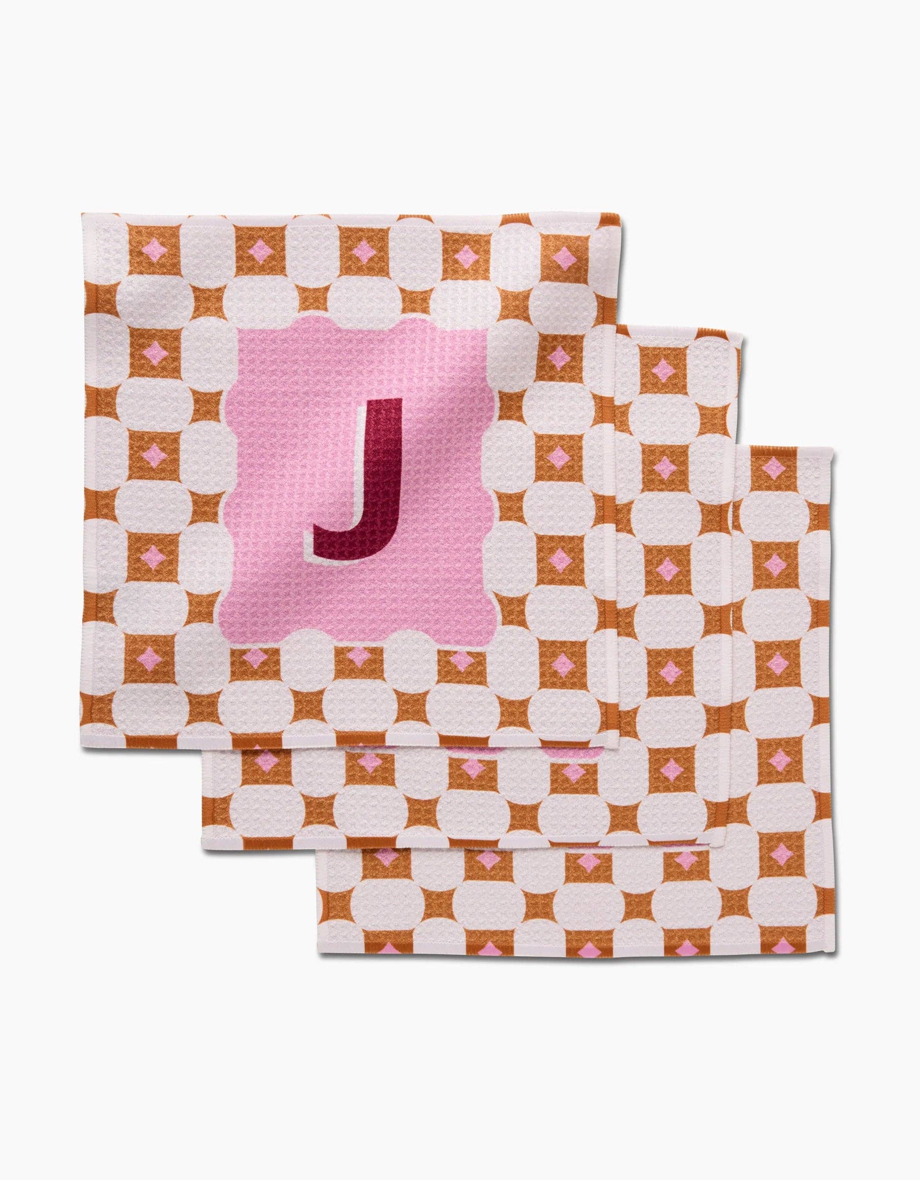 Geometry – toalha de cozinha por atacado – Azulejo com Monograma de Geometria12