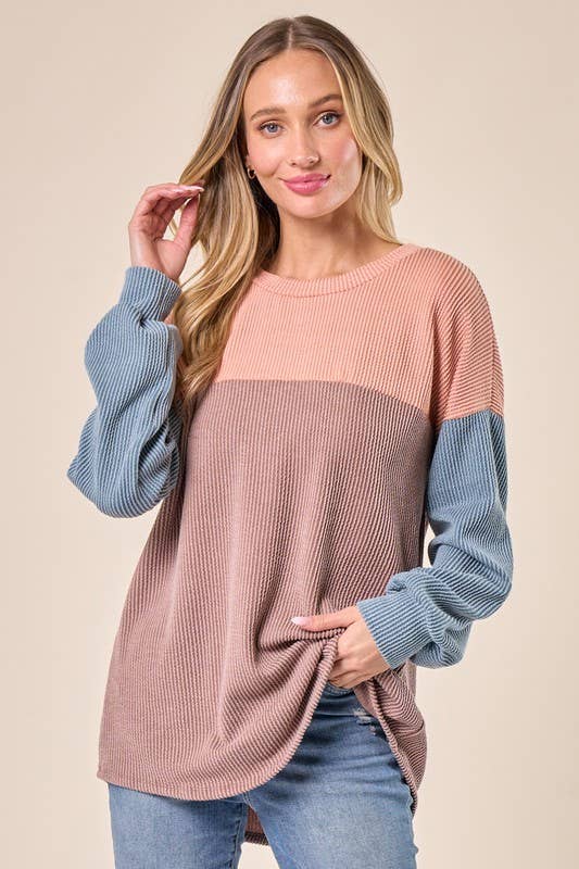 lovely melody – wholesale Sweatshirt - Dam – LMT3379-S-Time to Love Sweatshirt0