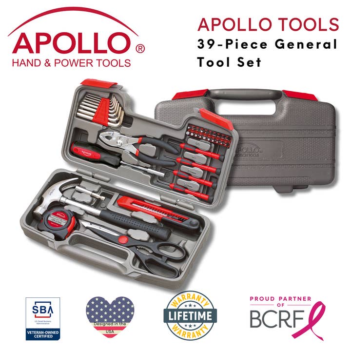 Apollo Tools - Wholesale Handy Tool - 39 Piece General Tool Set6