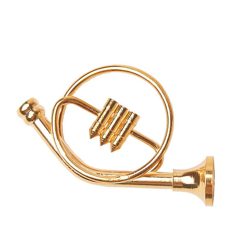 Factory Direct Craft - Wholesale Decorative Tabletop Object - Mini Brass Musical Instrument - Select Type2