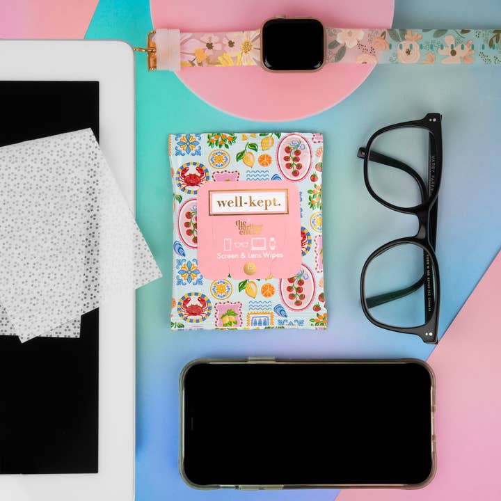 Well-Kept, Screen Wipes - Wholesale Cleaning Cloth - CIAO BELLA SCREEN & LENS WIPES2