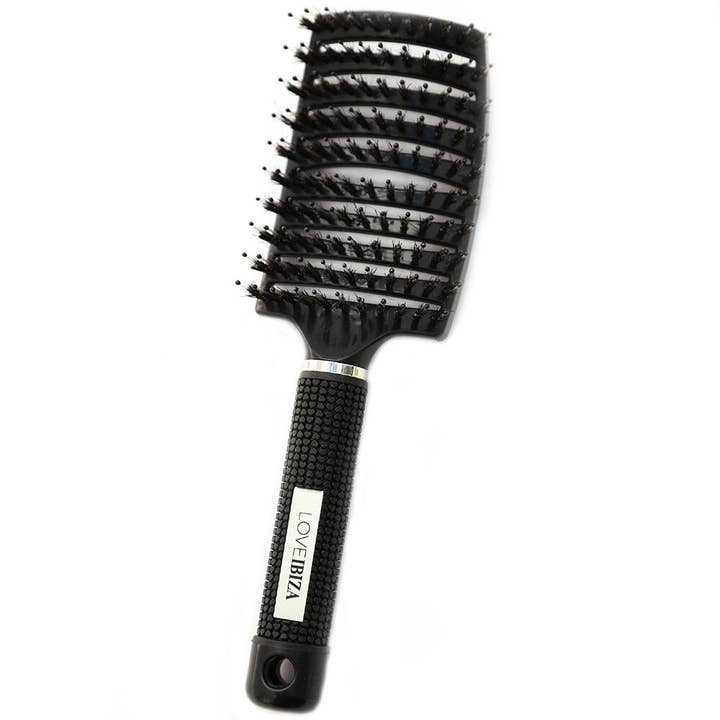 Love Ibiza – wholesale Hair brush/comb – Anti-klit haarborstel black