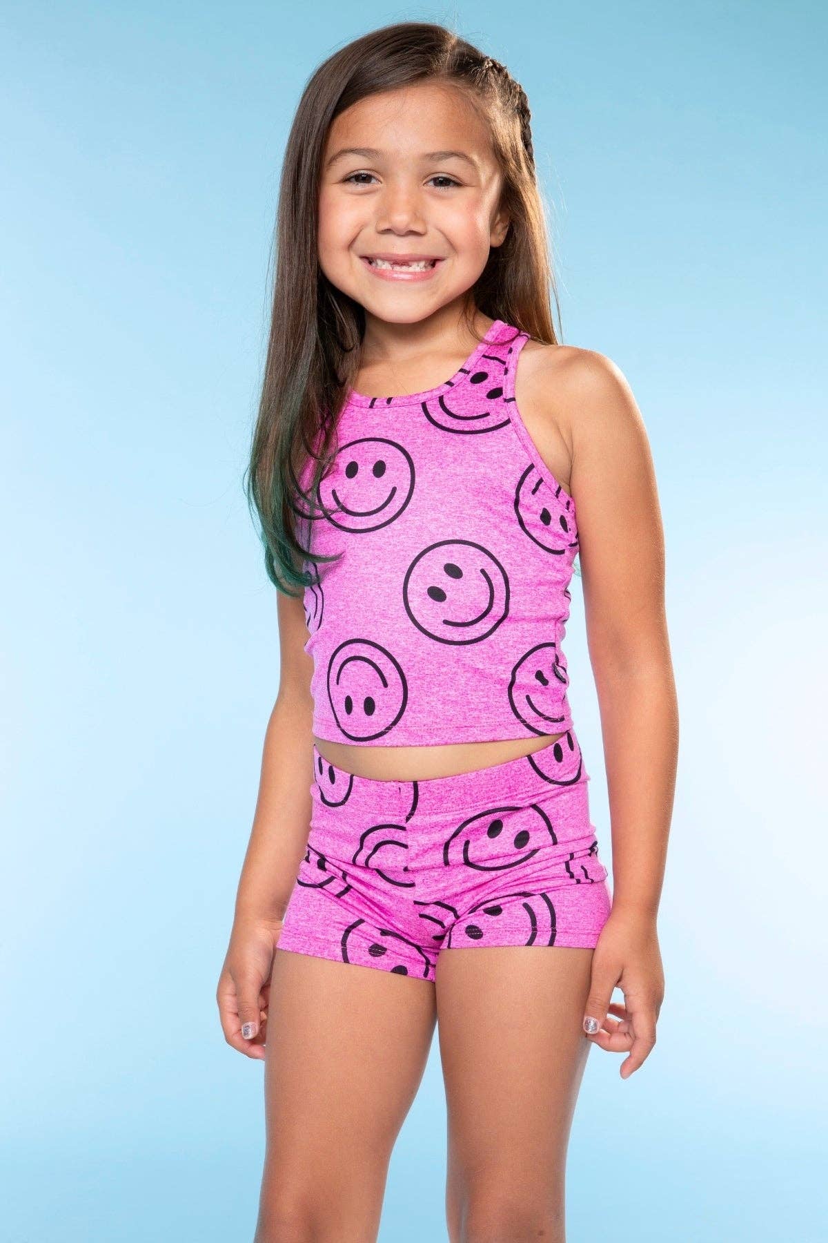 PixieLane - Wholesale Top & Short Set - Kids - Simply Soft Luxe Cropped Racerback Tank & Tumble Short11