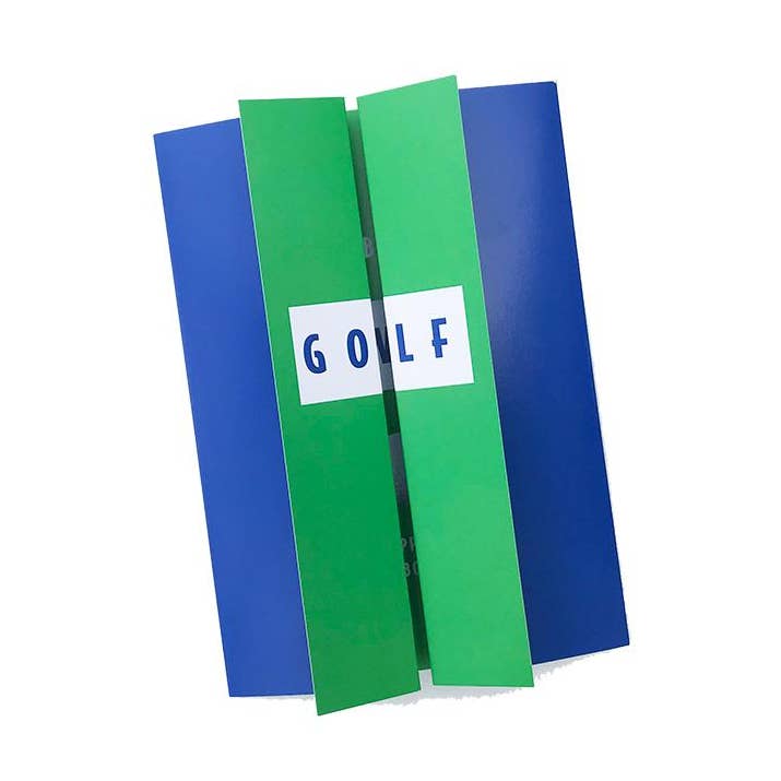 GOLF Reveal Card for wholesale by Just My Type Greetings