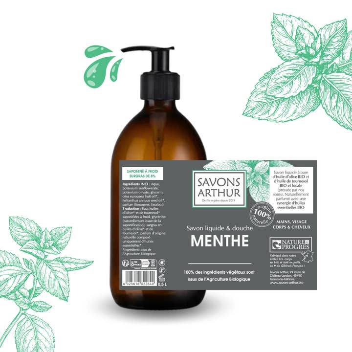 Savons Arthur – Etiqueta de alimentação/bebidas por atacado – Etiquetas coloridas para nossos produtos10