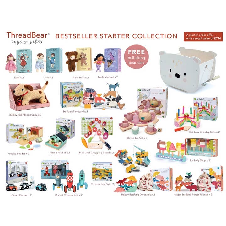 ThreadBear B2B Starter Pack £300 for wholesale by ThreadBear Design UK/EU