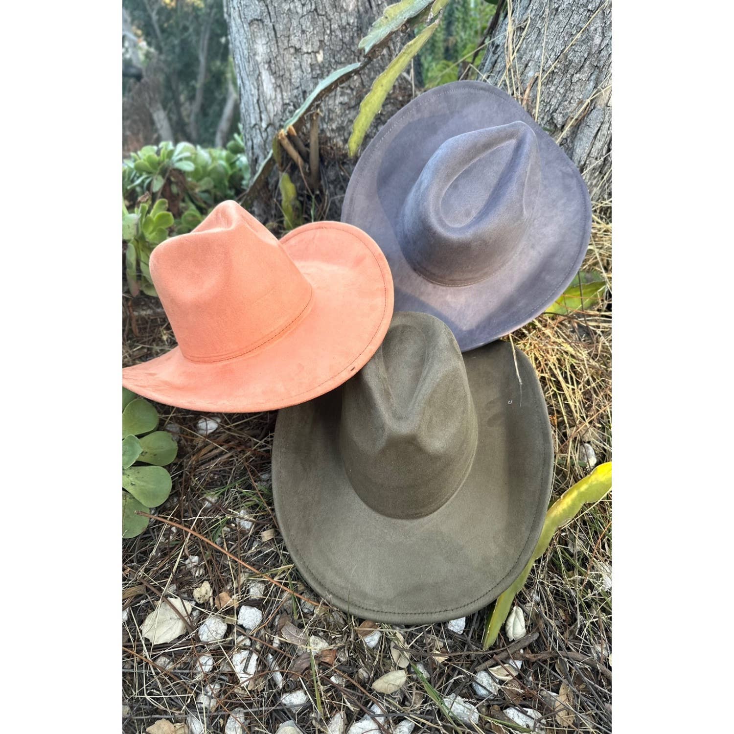 Bella Betty - Wholesale Cowboy Hat - Women's - Best seller Vegan Suede Cowboy hat stiff flat brim36