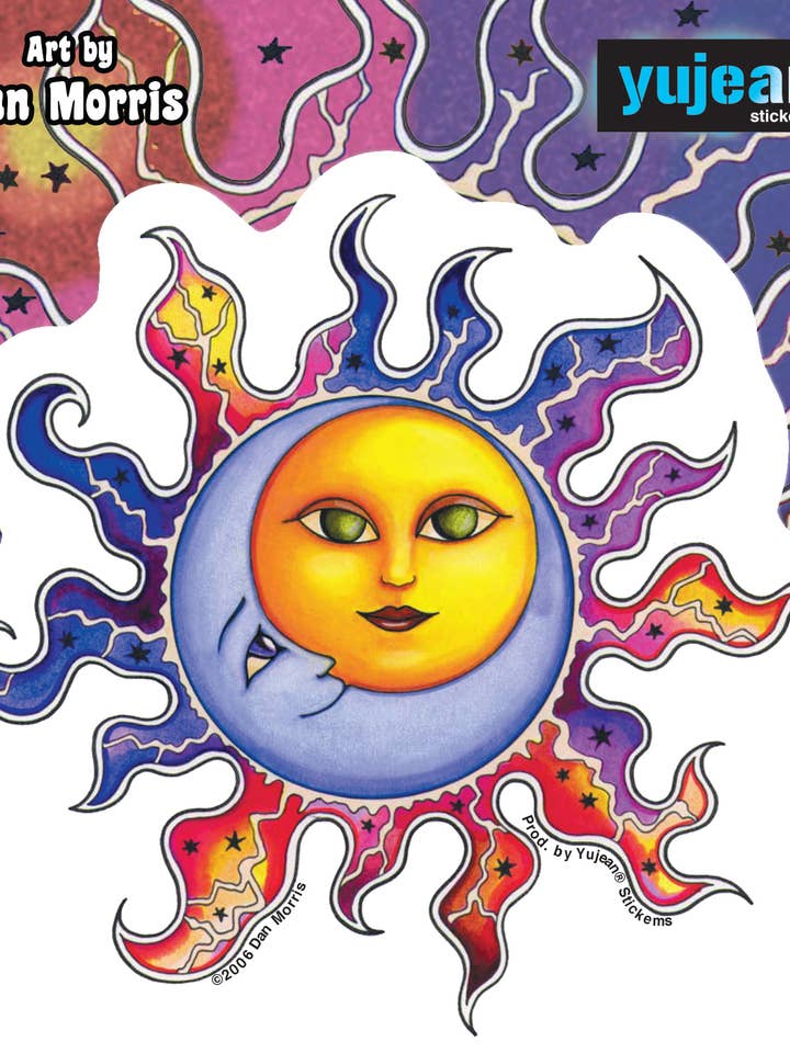 Dan Morris Sun-moon Sticker In/out Door-AD836 for wholesale by Yujean