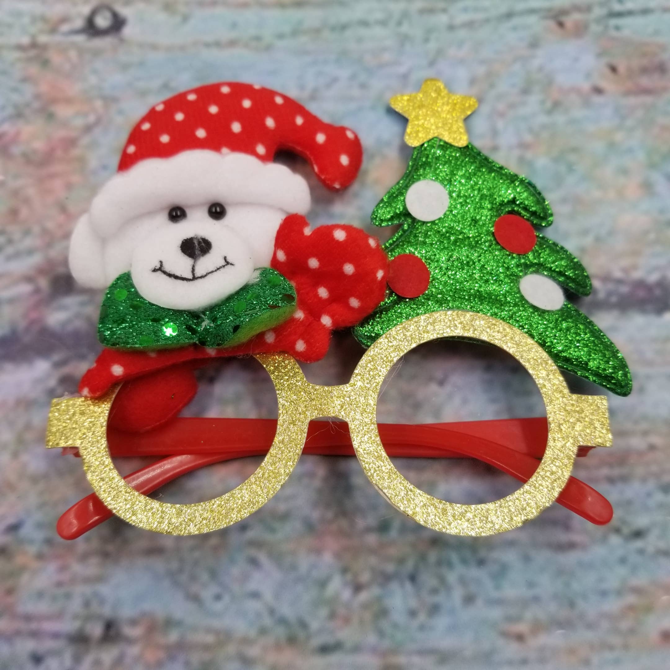 MIAS SHOP – wholesale Party gift – Kid Glasses Frame Christmas Party Dress Up Toys6