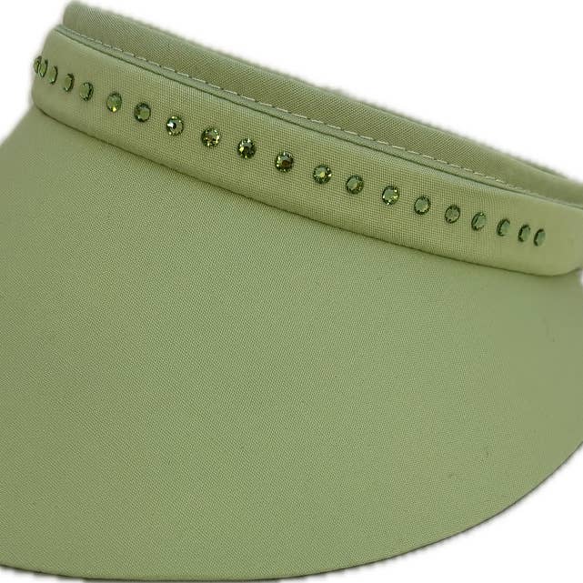 Marilyn Crystal Visier (Extra Große Krempe) für den Großhandel von dolly mama designs, inc