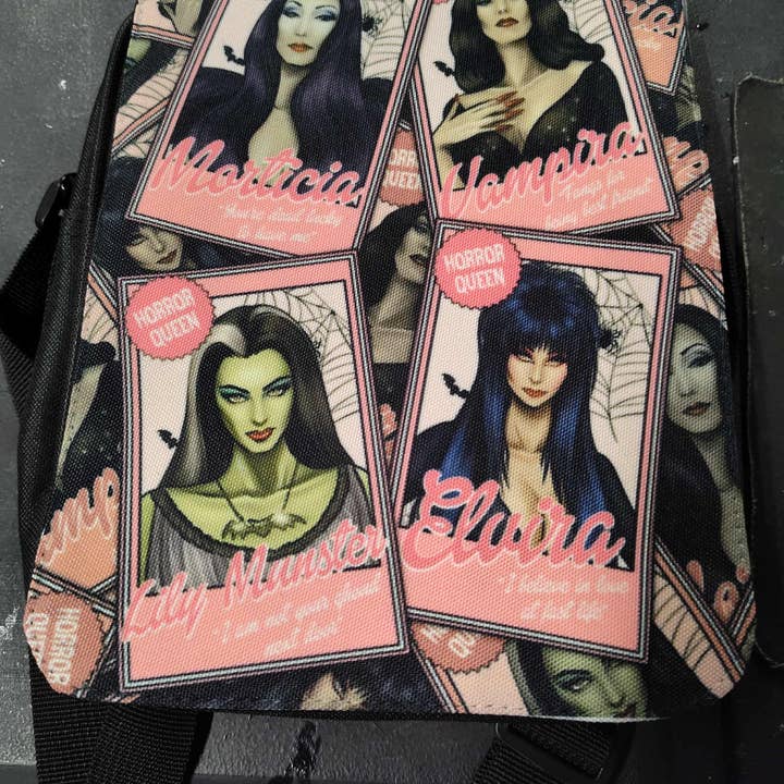 Ladies of Horror Crossbody for wholesale by Graveyard Offerings
