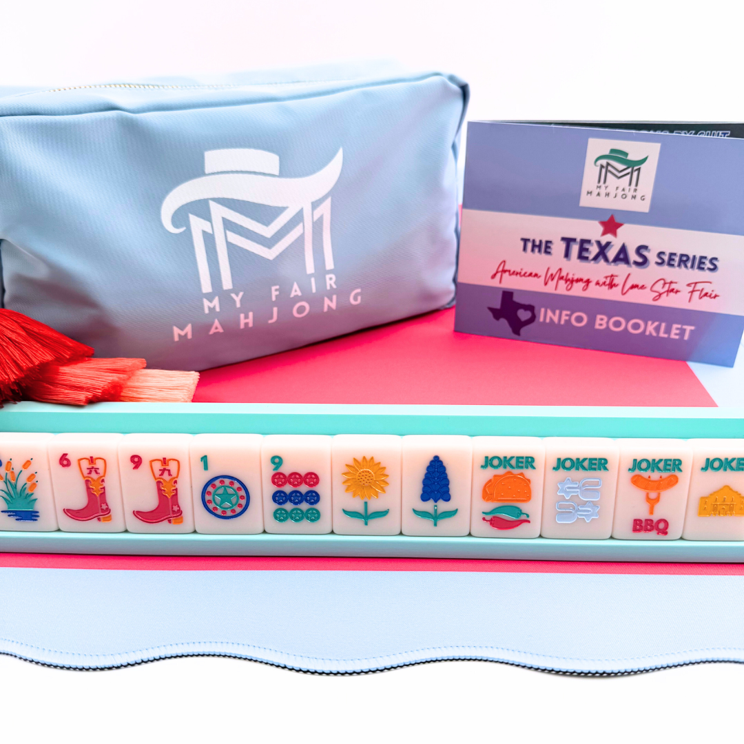 My Fair Mahjong - Wholesale Board Game - THE TEXAS SERIES | American Mahjong with Lone Star Flair | Colorful Unique Tiles15