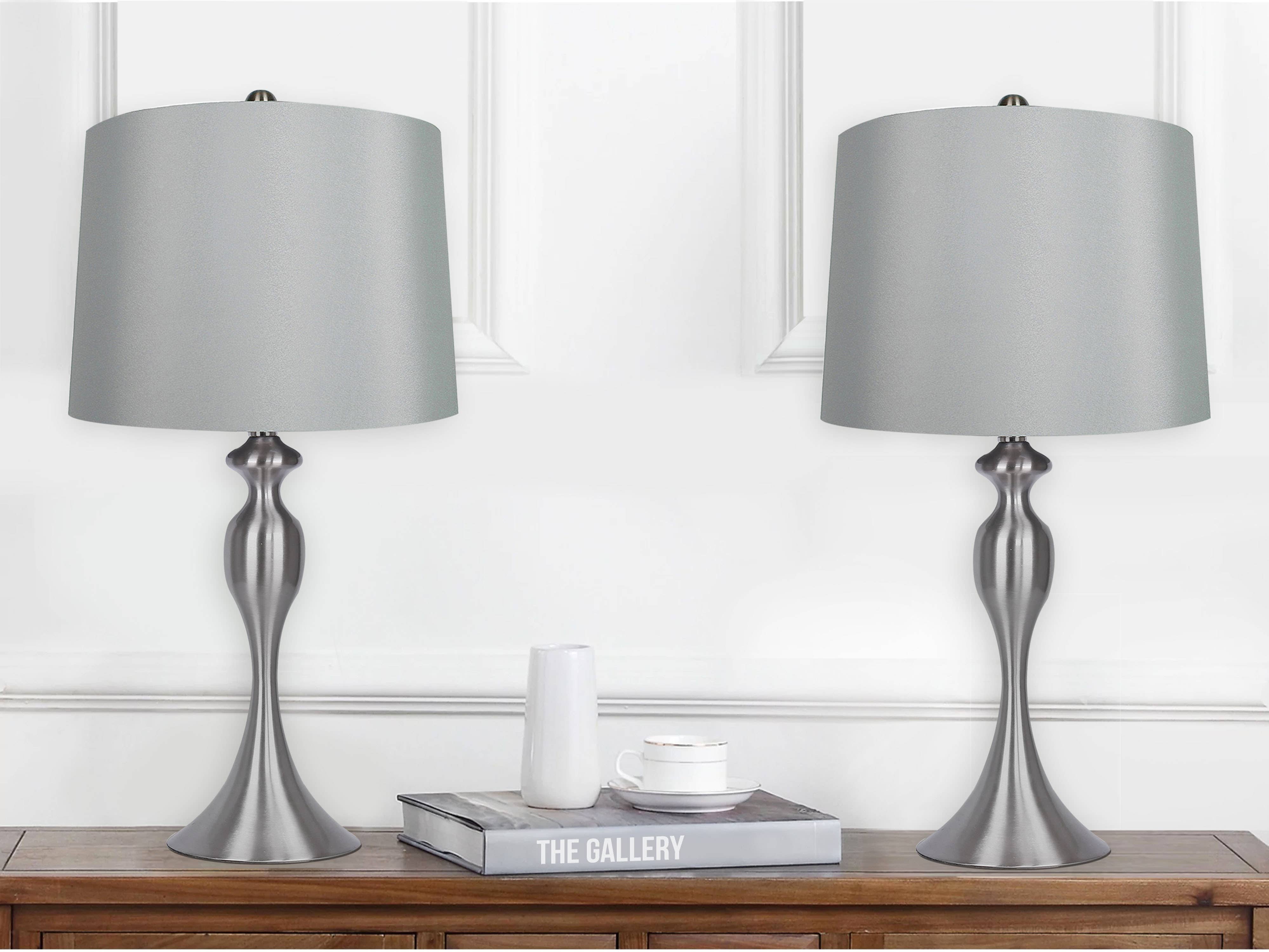 LumiSource and Grandview Gallery - Wholesale Accent/Desk Lamp - Ashland 27" Metal Table Lamps (Set of 2)7