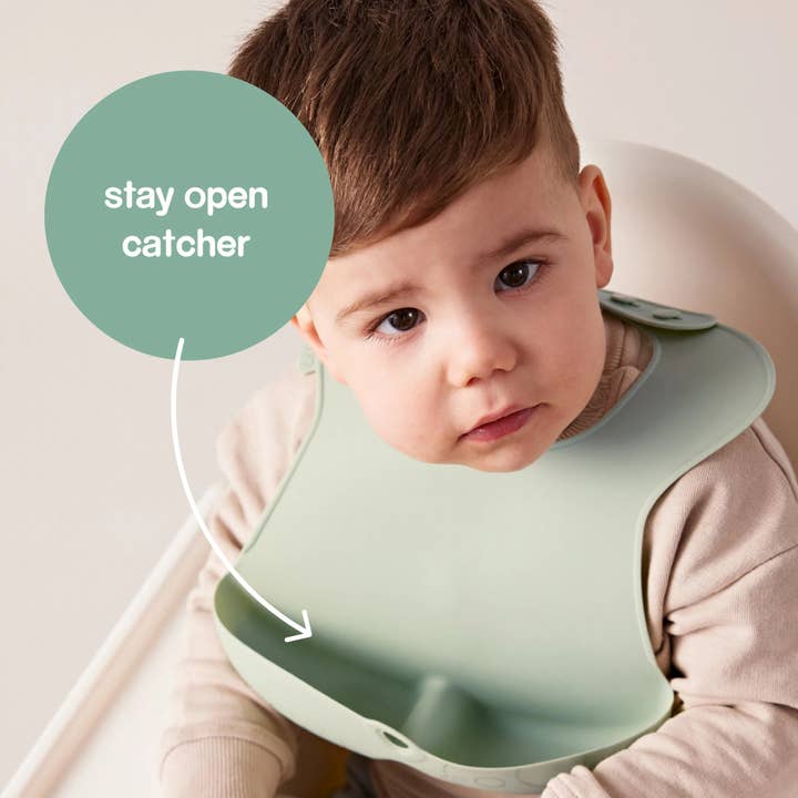 b.box USA - Wholesale Bib - Baby - silicone bib - blush