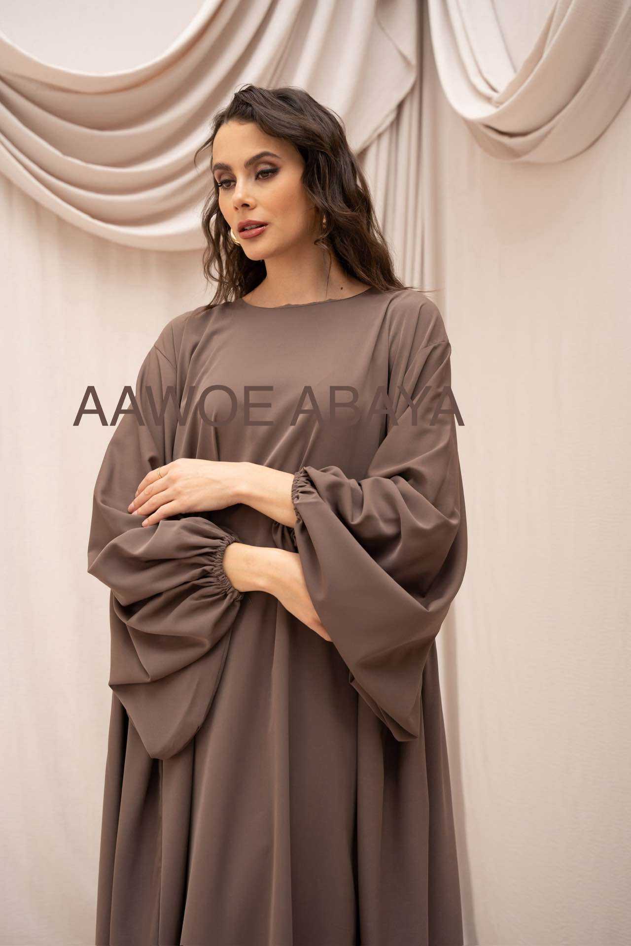 Aawoe Abaya - Wholesale Dress - Women's - Elegant Abaya Dress - 2466-ROB61