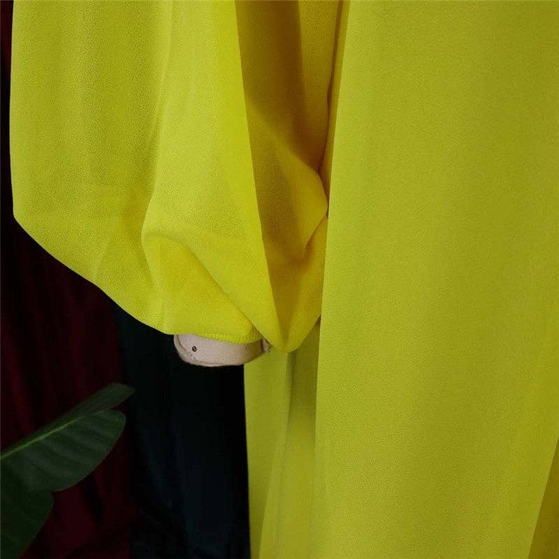 Plush Looks - Wholesale Tunic - Women's - Solid Color Irregular Fashion Plus Size Cowl9